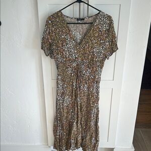 Cotton On Floral V-Neck Dress